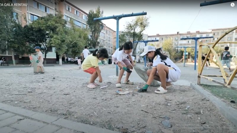 «Таза қала» в Кентау «Таза қала» в Кентау