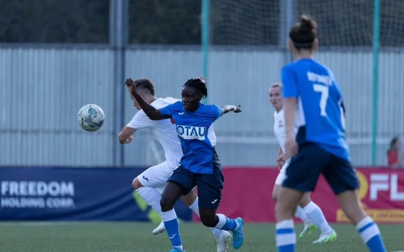 Футболдан Әйелдер лигасында «Томирис-Тұран» «Атырауды» ірі есеппен жеңді