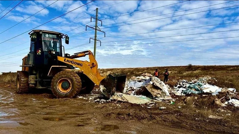 свалки в Астане