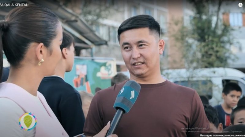 «Таза қала» в Кентау «Таза қала» в Кентау