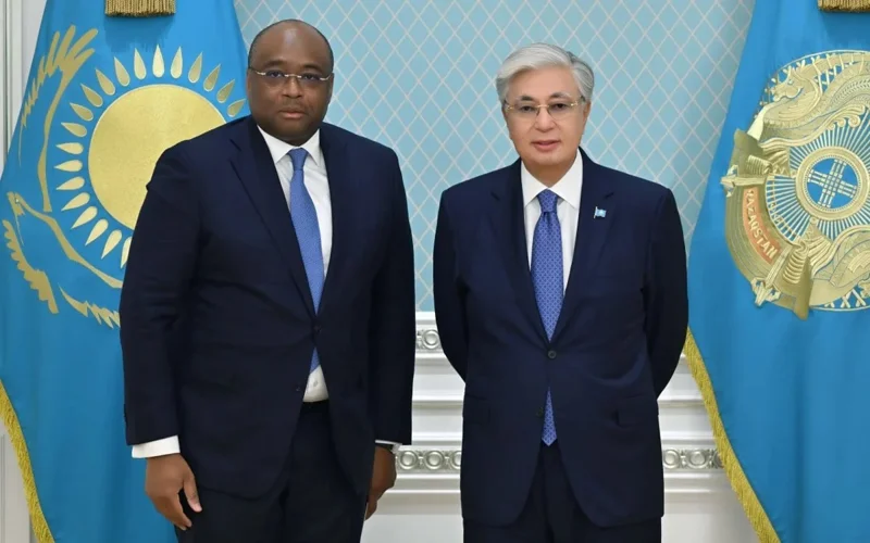 Kazakh President receives special envoy of President of Democratic Republic of Congo