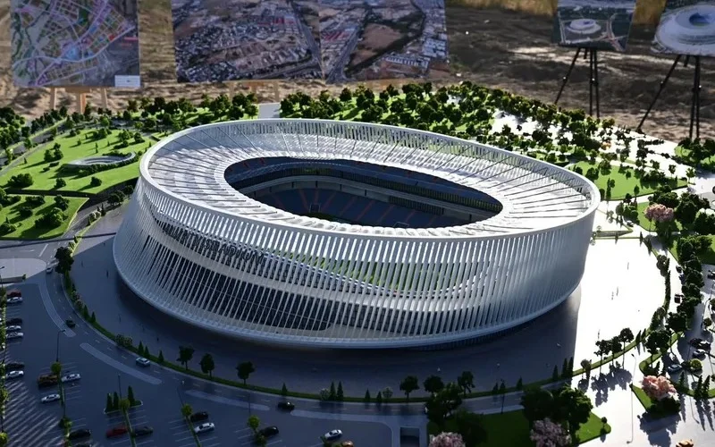 New 35,000-seat stadium in Almaty