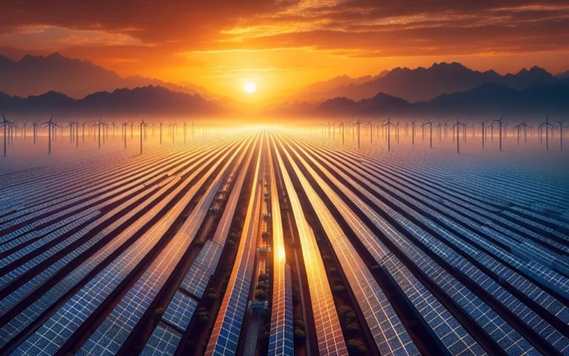 Қытай әлемдегі ең ірі күн электр станциясын салып жатыр