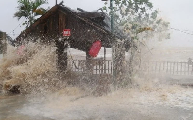 Тайфун «Каджики» нанtс значительный ущерб Вьетнаму и переместился в Лаос