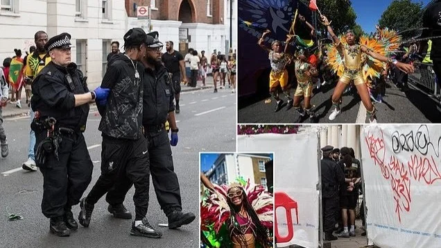 Ulybrıtanııadaǵy karnavalda 100-den astam adam qamaýǵa alyndy