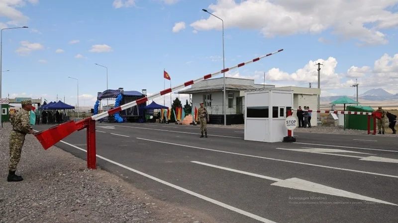 Пункт пропуска на казахстанско-кыргызской границе перешел на круглосуточную работу