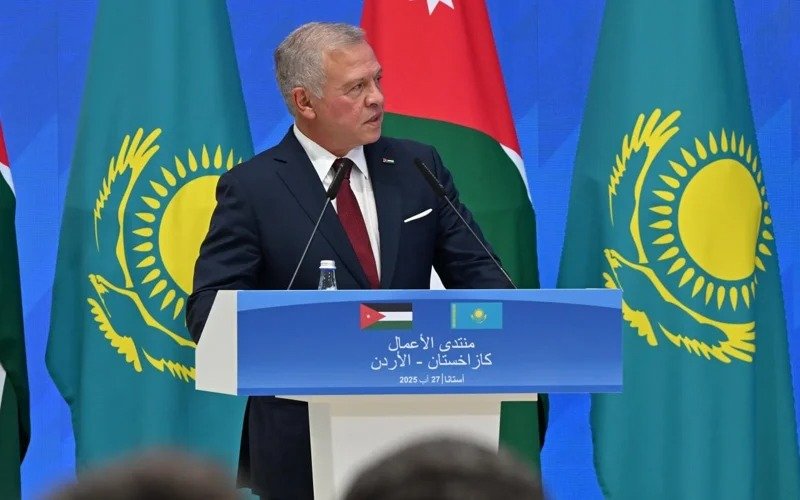 President Jordan has become a country that is very close to our hearts, says Kassym-Jomart Tokayev