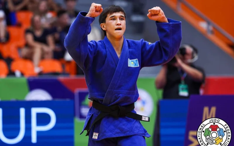 Arman Myssa sweeps bronze at World Judo Cadets Championships