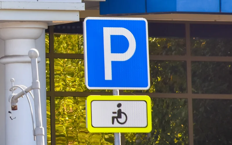 парковка, инвалидное место