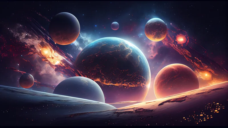 Ұзындығы шамамен 5,5 миллион жарық жылына жететін ең ірі айналмалы галактикалық жіп табылды