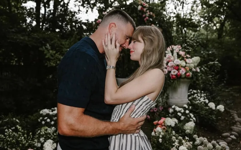 Taylor Swift and Travis Kelce