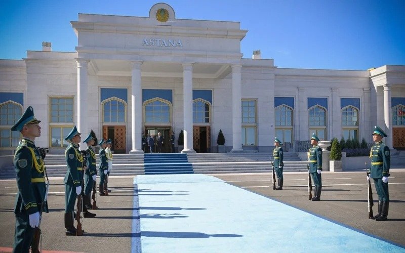 President King Abdullah II of Jordan departs Kazakhstan after official visit