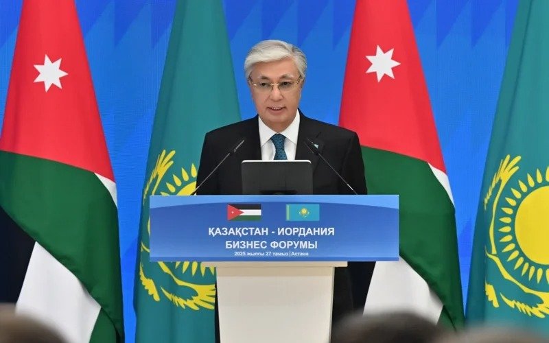 President Jordan has become a country that is very close to our hearts, says Kassym-Jomart Tokayev