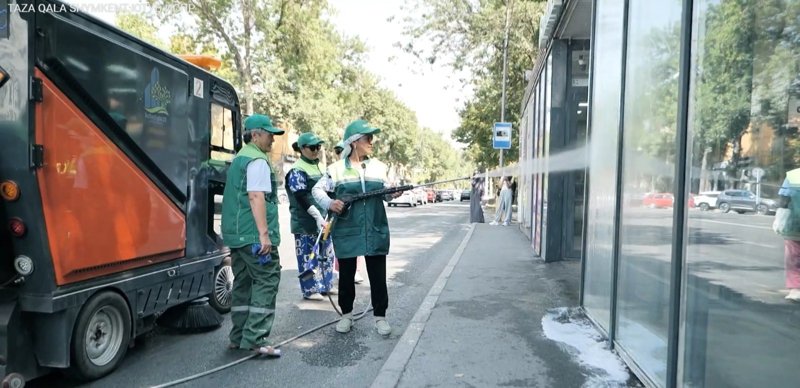 «Таза қала» Шымкентте: коммунальдық қызметі ақсаған шаһар «Таза қала» Шымкентте: коммунальдық қызметі ақсаған шаһар