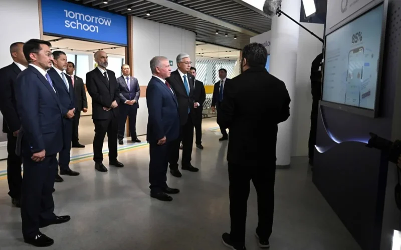 Kazakh President, Jordan’s King tour Astana Hub innovation cluster in Kazakh capital