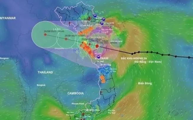 Вьетнамда «Кадзики» тайфунынан 12 мыңнан астам үй қирап, 7 адам қаза тапты