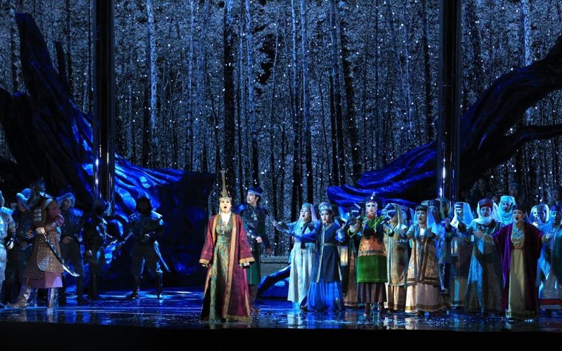 Премьера оперы «Хан Сұлтан. Алтын Орда» прошла в Казани Премьера оперы «Хан Сұлтан. Алтын Орда» прошла в Казани