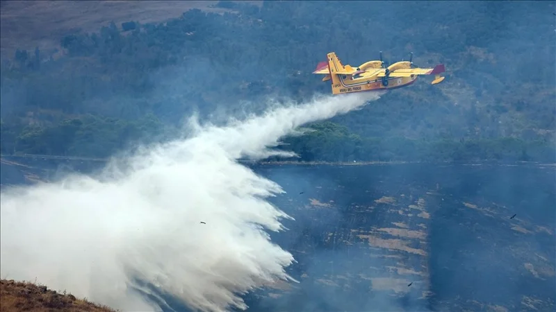 Over 2M acres burned across Europe in 2025