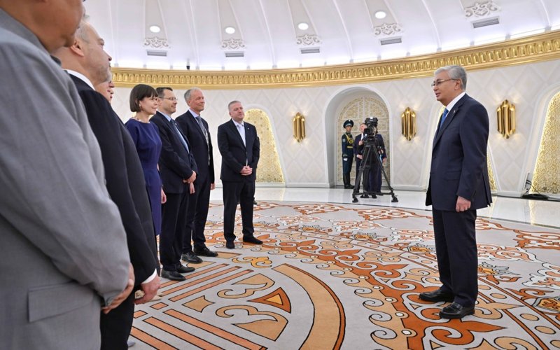 Касым-Жомарт Токаев принял верительные грамоты послов ряда государств р