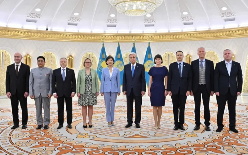 Қасим-Жомарт Тоқаев бир қатор давлатлар элчиларидан ишонч ёрлиқларини қабул қилди