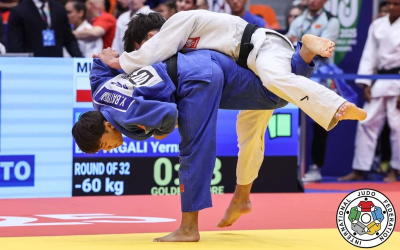 Yernur Batyrgali pockets gold at World Judo Cadets Championships