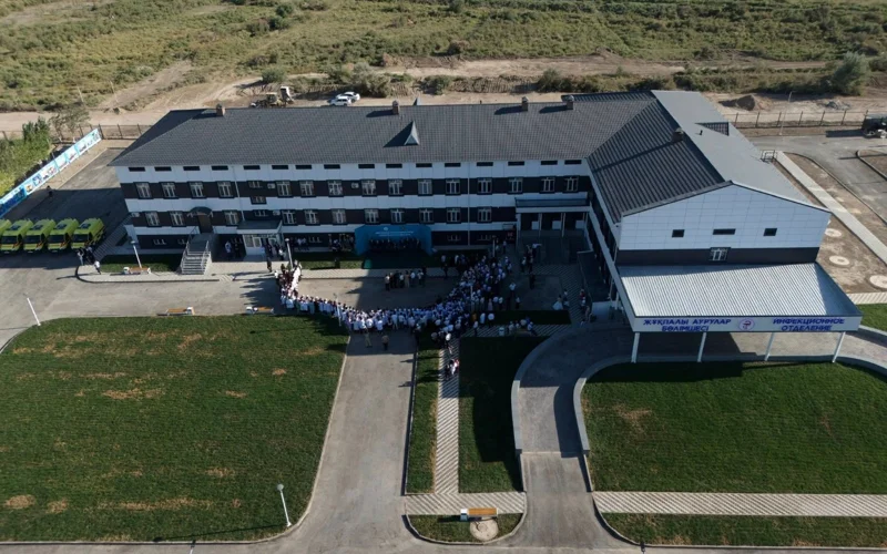 Shıeli aýdanynda 30 tósektik juqpaly aýrýlar bólimshesi ǵımaratynyń ashylý rásimi ótti