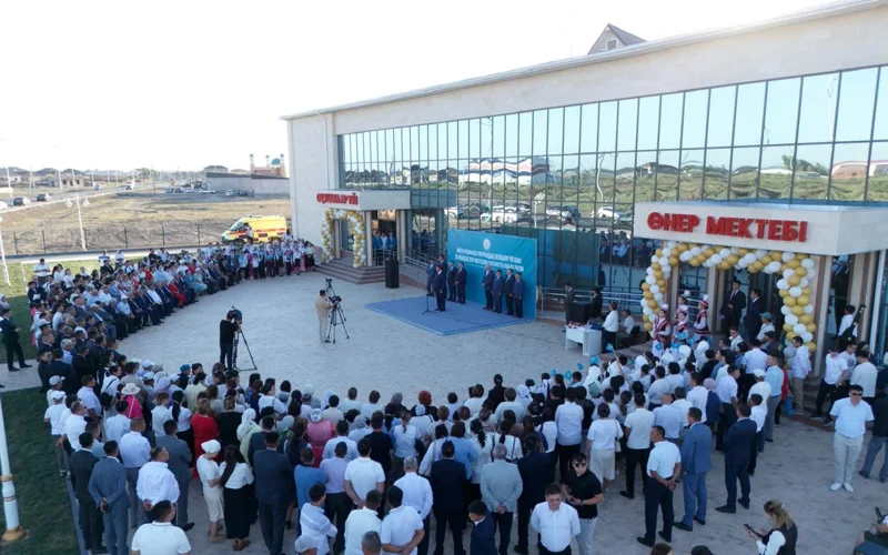 Shıeli aýdanynda «Oqýshylar úıi men óner mektebi» ashyldy