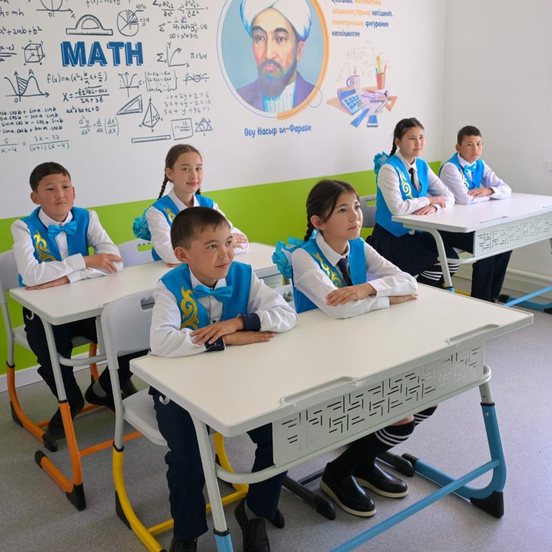 Новую школу взамен сгоревшей построили в Павлодарской области