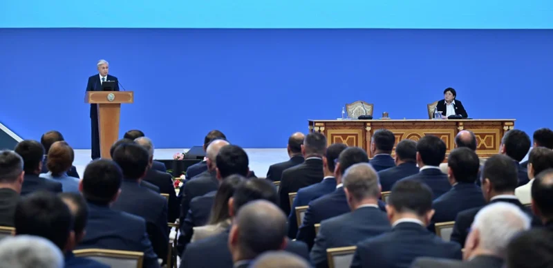 Касым-Жомарт Токаев высказался о будущем права в эпоху технологий и геополитической настабильности