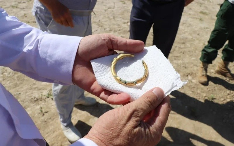 Unique bronze age artifacts discovered in Turkistan region
