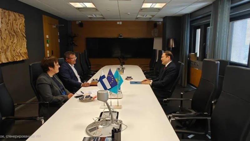 Kazakh-Finnish customs cooperation discussed in Helsinki