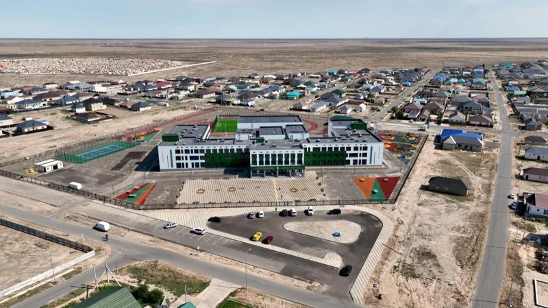 В Атырау открылась новая школа на 900 мест