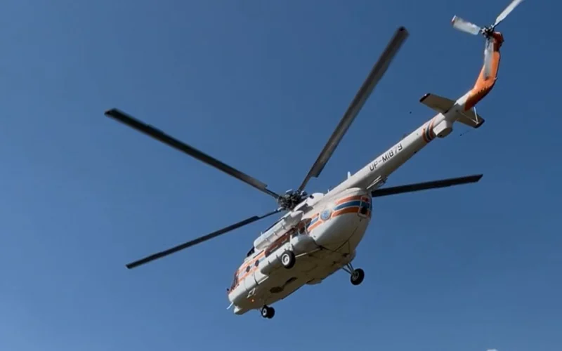 Медики запросили вертолет у спасателей для новорожденного в Павлодарской области