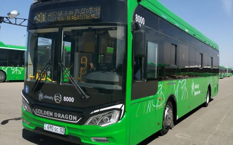 В Алматы запускают новый маршрут на электроавтобусах