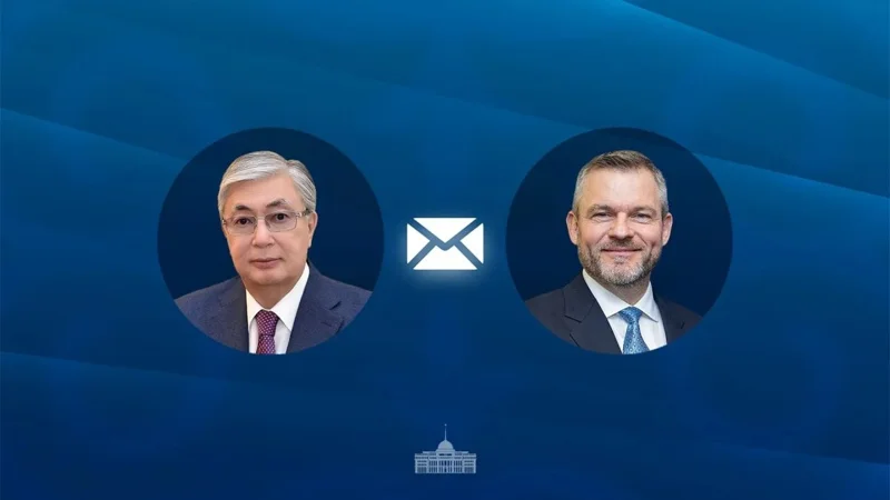 Tokayev extends Constitution Day greetings to Slovak President