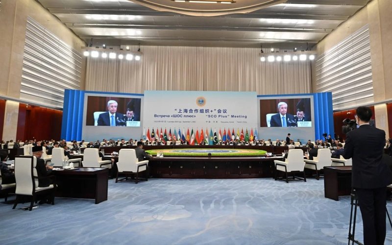 President Kassym-Jomart Tokayev joins SCO Plus summit