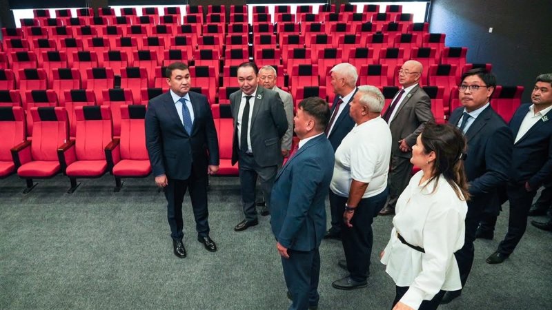 Túrkistanda jańa mektep ashyldy mektep