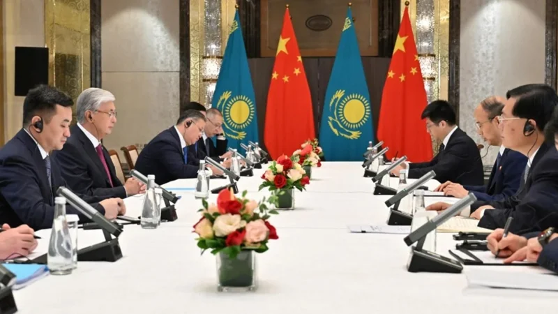Kassym-Jomart Tokayev receives CNPC Chairman Dai Houliang