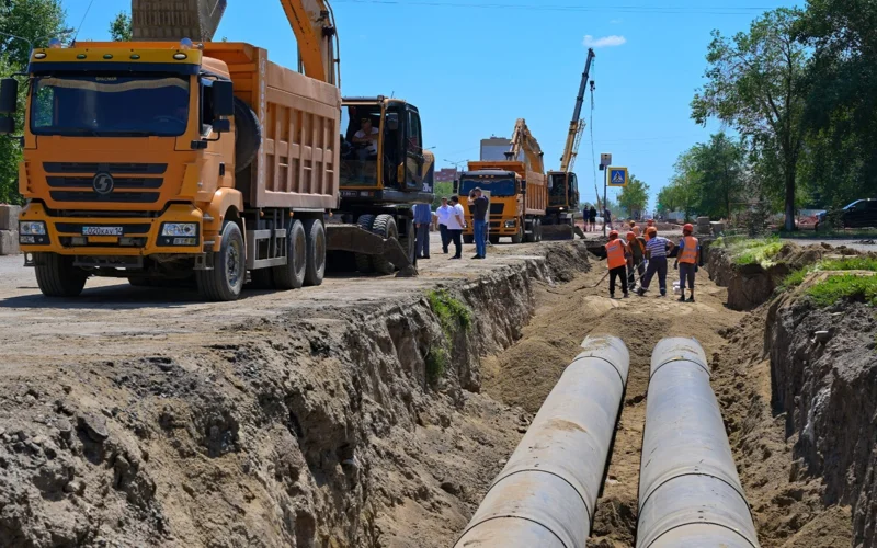Подготовка к зиме: более 20 км теплосетей отремонтировали в Экибастузе