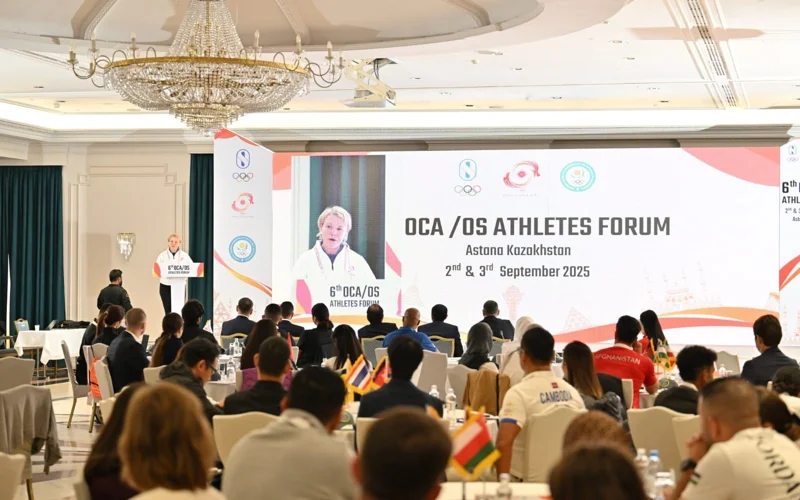 Astanada AOK qurlyqtyq sportshylar forýmy bastaldy