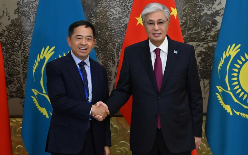 Глава государства принял председателя совета директоров Sany Group Co. Ltd. Сян Вэньбо