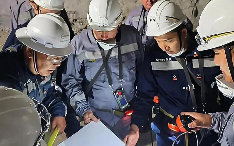 на руднике «Жомарт»