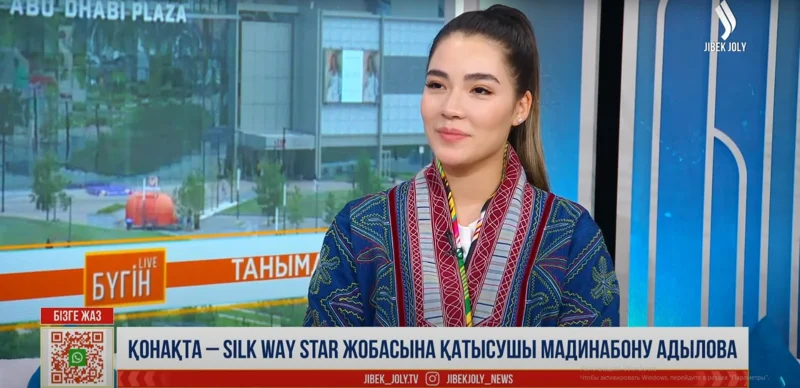 Silk Way Star jobasynyń ózbekstandyq qatysýshysy