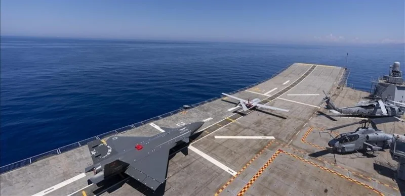 Түркия Жерорта теңізіндегі ең үлкен әуе кемесін құрастырды 