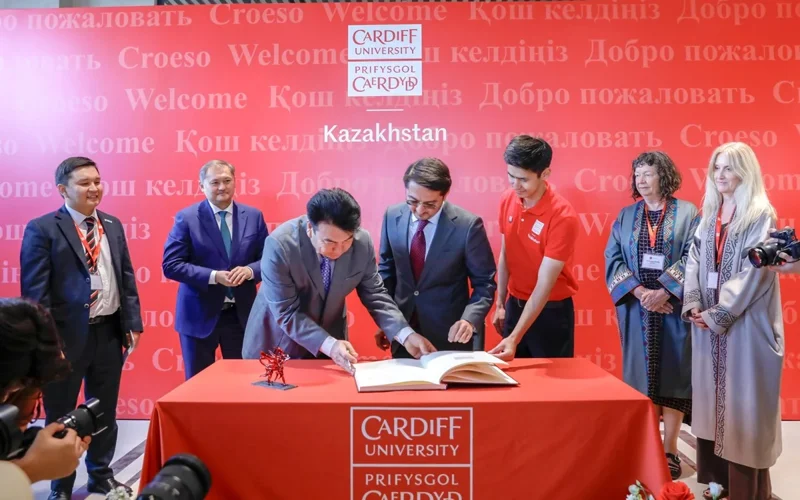 Cardiff University opens its branch campus in Astana 
