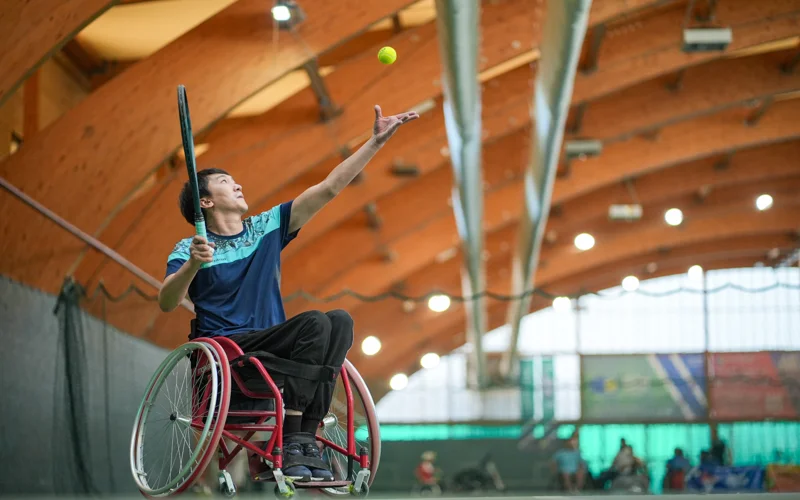 теннис на колесах