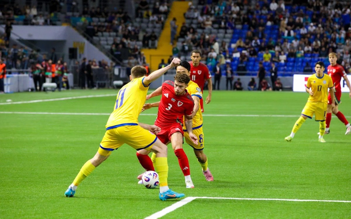 Wales defeats Kazakhstan 1-0 at Astana Arena