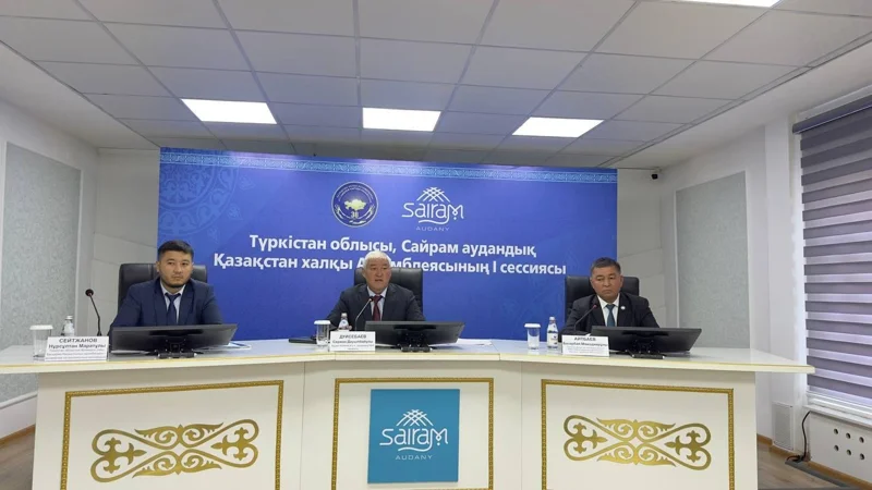 Túrkistan: Saıramda Qazaqstan halqy Assambleıasynyń І sessııasy ótti