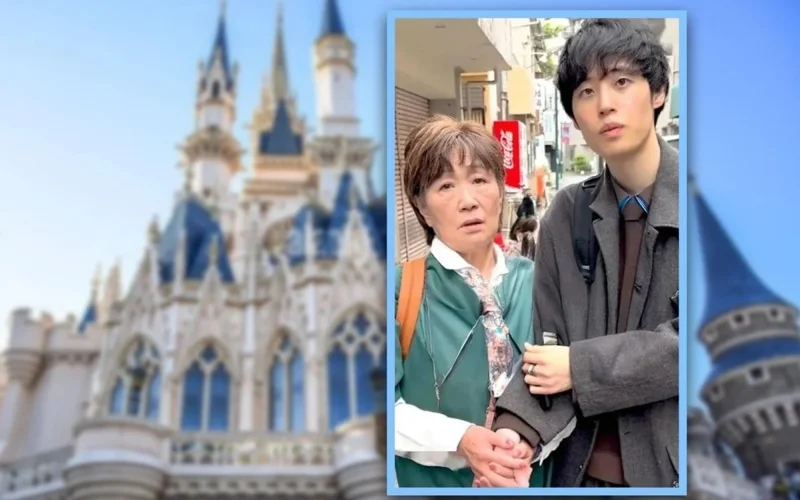 Japonııada jas jigit synyptasynyń 83 jasar ájesine úılenbek