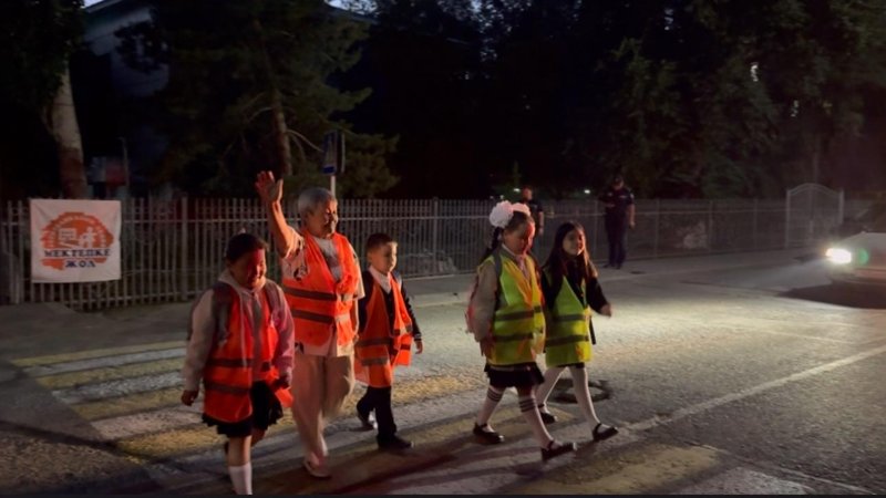Японский метод повышения детской дорожной безопасности внедряют в Жетысу дети ПДД